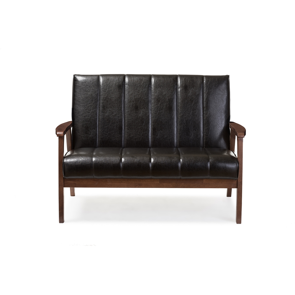 Featured image of post Mid Century Black Leather Loveseat / If we&#039;re to think about it (but not too hard), the building blocks of romance have remained consistent throughout history: