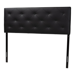 Baxton Studio Baltimore Modern and Contemporary King Black Faux Leather Upholstered Headboard Baxton Studio Baltimore Modern and Contemporary King Black Faux Leather Upholstered Headboard, BBT6431-Black-King HB, compare Baxton Studio Baltimore Modern and Contemporary King Black Faux Leather Upholstered Headboard, discount Baxton Studio Baltimore Modern and Contemporary King Black Faux Leather Upholstered Headboard, cheap Baxton Studio Baltimore Modern and Contemporary King Black Faux Leather Upholstered Headboard