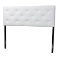Baxton Studio Baltimore Modern and Contemporary King White Faux Leather Upholstered Headboard Baxton Studio Baltimore Modern and Contemporary King White Faux Leather Upholstered Headboard, BBT6431-White-King HB, compare Baxton Studio Baltimore Modern and Contemporary King White Faux Leather Upholstered Headboard, discount Baxton Studio Baltimore Modern and Contemporary King White Faux Leather Upholstered Headboard, cheap Baxton Studio Baltimore Modern and Contemporary King White Faux Leather Upholstered Headboard
