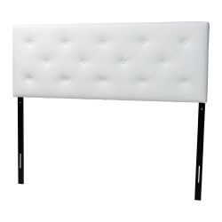 Baxton Studio Baltimore Modern and Contemporary King White Faux Leather Upholstered Headboard Baxton Studio Baltimore Modern and Contemporary King White Faux Leather Upholstered Headboard, BBT6431-White-King HB, compare Baxton Studio Baltimore Modern and Contemporary King White Faux Leather Upholstered Headboard, discount Baxton Studio Baltimore Modern and Contemporary King White Faux Leather Upholstered Headboard, cheap Baxton Studio Baltimore Modern and Contemporary King White Faux Leather Upholstered Headboard