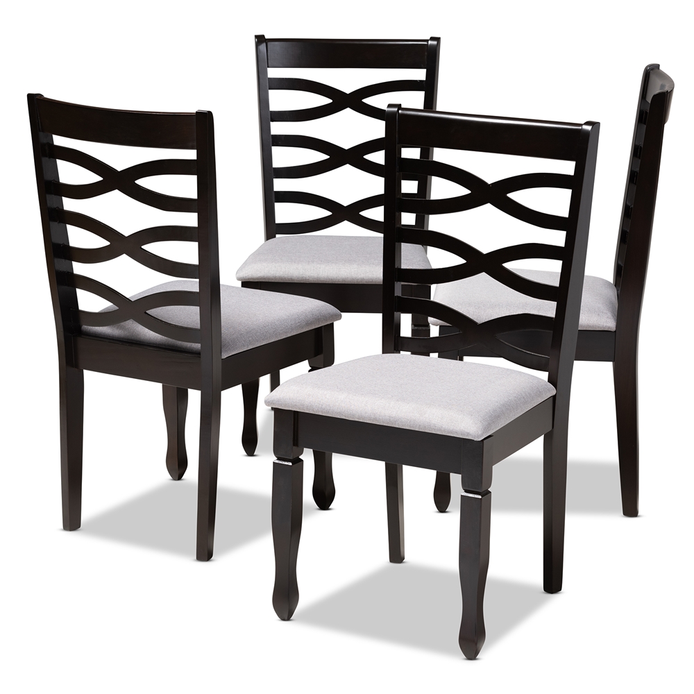 Whole Chairs Dining, Dark Wood Dining Chairs Set Of 4