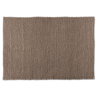 Baxton Studio Colemar Modern and Contemporary Brown Handwoven Wool Dori Blend Area Rug