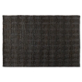 Baxton Studio Burma Modern and Contemporary Dark Grey Hand-Knotted Hemp Area Rug