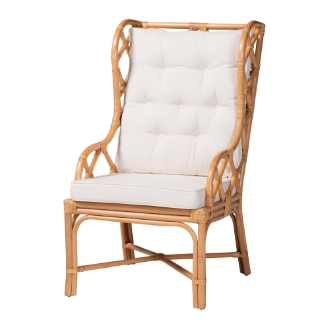 bali & pari Todd Natural Rattan Armchair