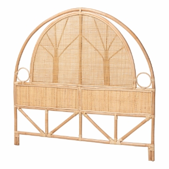 bali & pari Kang Natural Rattan Standalone Headboard, King