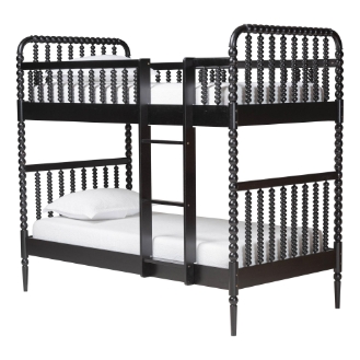 Baxton Studio Lucera 3-Drawer Daybed with Bobbin Frame, Full, Black