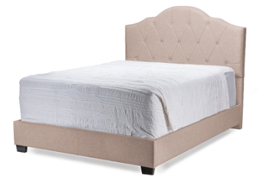 Baxton Studio Juliet Contemporary Espresso Arch Tufted Fabric Upholstered Bed - King Brown
One (1) King Size Bed