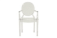 Ghost Chair - Clear Acrylic Stackable Arm Chair