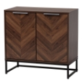 Baxton Studio Sadia Modern Walnut Brown Finished Wood Storage Cabinet Baxton Studio Sadia Modern Walnut Brown Finished Wood Storage Cabinet