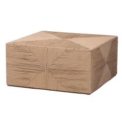 bali & pari Nakita Japandi Natural Jute Coffee Table bali & pari Nakita Japandi Natural Jute Coffee Table